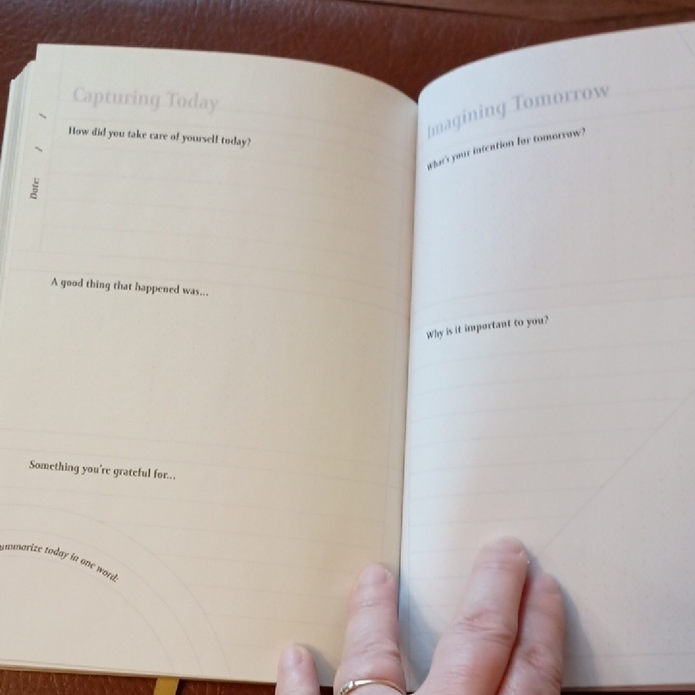 Today with Intention Lavender Guided Journal - Picture 6 of 7